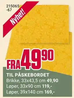 Europris TIL PÅSKEBORDET tilbud