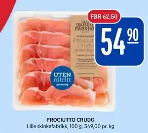 Rema 1000 PROCIUTTO CRUDO tilbud