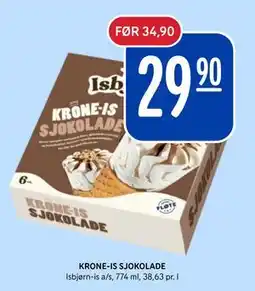 Rema 1000 KRONE-IS SJOKOLADE tilbud