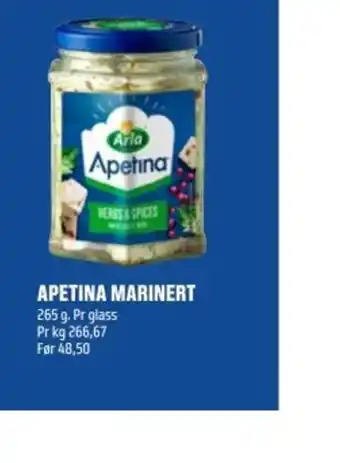 Coop Obs APETINA MARINERT tilbud