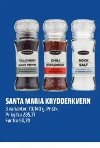 Coop Obs SANTA MARIA KRYDDERKVERN tilbud