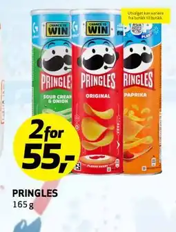 Bunnpris PRINGLES tilbud