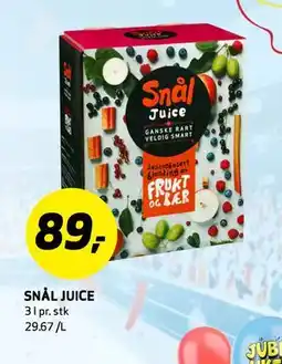 Bunnpris SNÅL JUICE tilbud