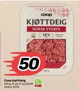 Matkroken Coop kjøttdeig tilbud