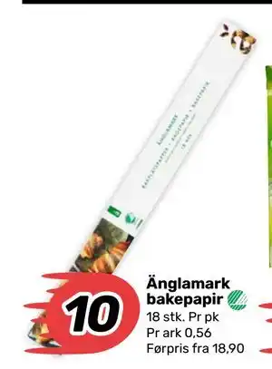 Matkroken Änglamark bakepapir tilbud