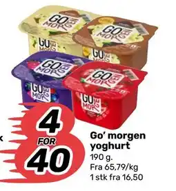 Matkroken Go’ morgen yoghurt tilbud