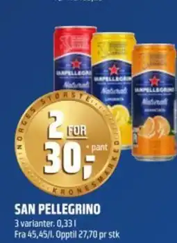 Coop Obs San pellegrino tilbud