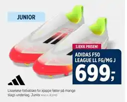 Sport 1 ADIDAS F50 LEAGUE LL FG/MG J tilbud