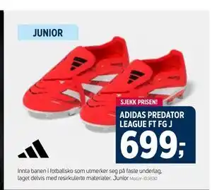 Sport 1 ADIDAS PREDATOR LEAGUE FT FG J tilbud