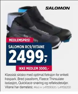 Sport 1 SALOMON RC9/VITANE tilbud