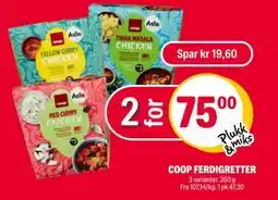 Coop Extra COOP FERDIGRETTER tilbud