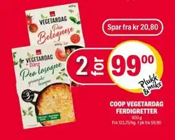 Coop Extra COOP VEGETARDAG FERDIGRETTER tilbud