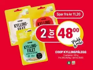 Coop Extra COOP KYLLINGPÅLEGG tilbud