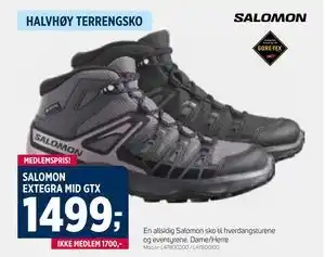 Sport 1 SALOMON EXTEGRA MID GTX tilbud