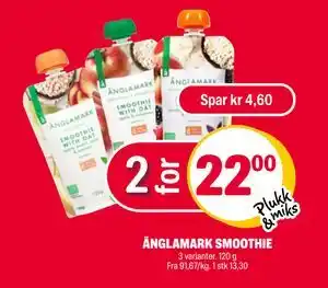 Coop Extra ÄNGLAMARK SMOOTHIE tilbud