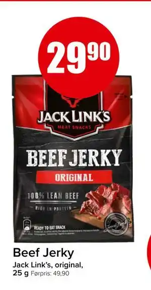 Spar Beef Jerky tilbud