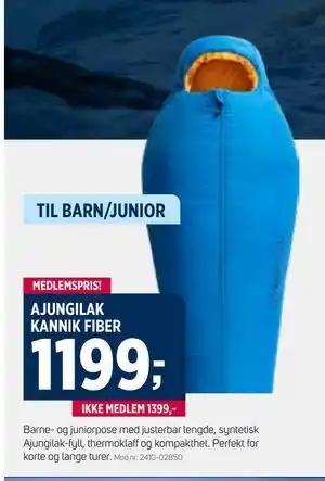 Sport 1 AJUNGILAK KANNIK FIBER tilbud