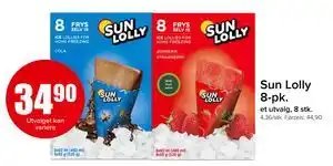 Spar Sun Lolly 8-pk tilbud