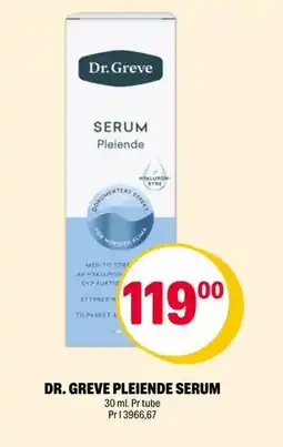 Coop Extra DR. GREVE PLEIENDE SERUM tilbud