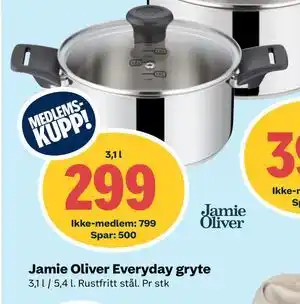 Coop Extra Jamie Oliver Everyday gryte tilbud