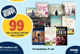 Coop Extra Pocketbøker tilbud