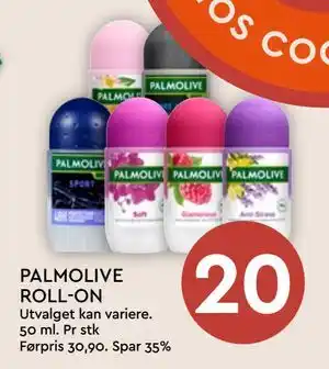 Coop Mega PALMOLIVE ROLL-ON tilbud