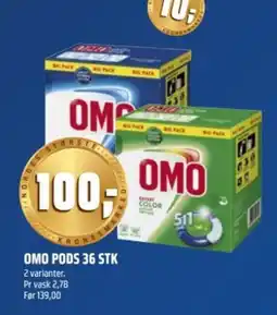 Coop Obs OMO PODS 36 STK tilbud