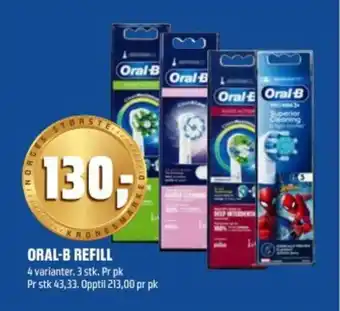 Coop Obs ORAL-B REFILL tilbud