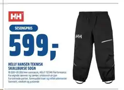 Coop Obs Helly hansen teknisk skallbukse sogn tilbud