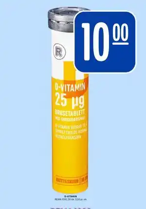 Rema 1000 D-VITAMIN tilbud