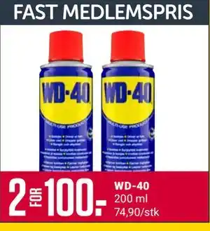 Europris WD-40 tilbud