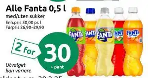 Joker Alle Fanta 0,5 l tilbud