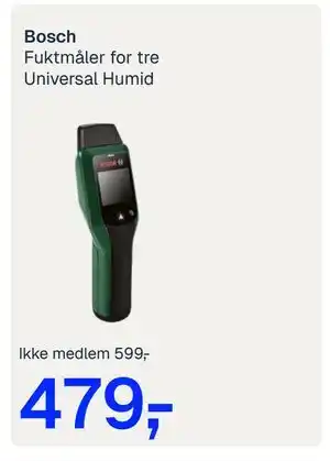 Jernia Fuktmåler for tre Universal Humid tilbud