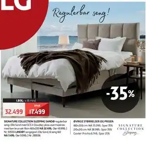 Bohus SIGNATURE COLLECTION SLEEPING SANDØ tilbud