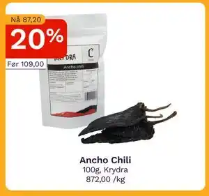 Oda Ancho Chili tilbud