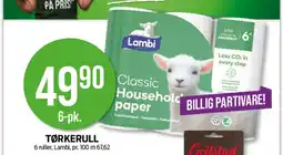 Kiwi TØRKERULL tilbud