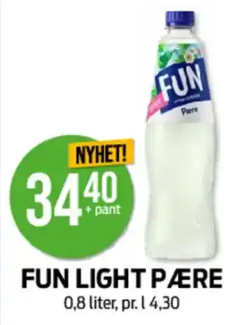 Kiwi FUN LIGHT PÆRE tilbud