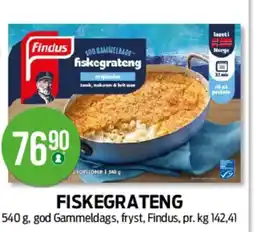 Kiwi FISKEGRATENG tilbud