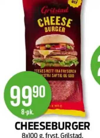 Kiwi CHEESEBURGER tilbud