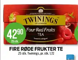 Kiwi FIRE RØDE FRUKTER TE tilbud