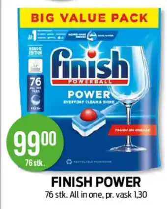 Kiwi FINISH POWER tilbud