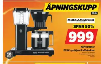 POWER Kaffetrakter tilbud