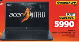 POWER Nitro V 15 MVIDIA GeForce RTX 2050 4 GB tilbud