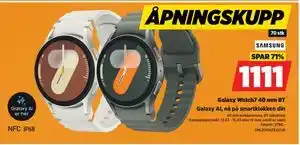 POWER Galaxy Watch7 40 mm BT tilbud