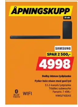 POWER Dolby Atmos lydplanke tilbud