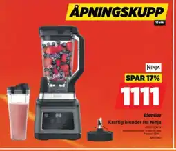 POWER Blender Kraftig blender fra Ninja tilbud