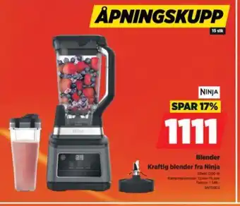 POWER Blender Kraftig blender fra Ninja tilbud