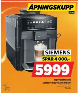 POWER Espressomaskin Stort utvalg av kaffedrikker tilbud