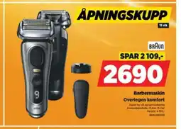 POWER Barbermaskin Overlegen komfort tilbud