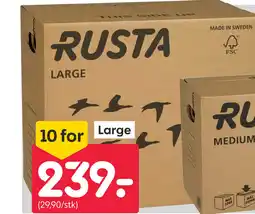 Rusta Flytteesker  large tilbud